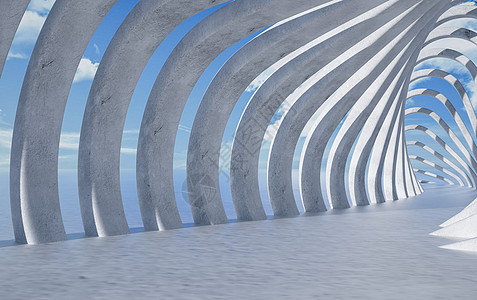 建筑立体科技感设计图片