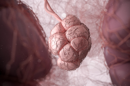 癌细胞人体细胞肿瘤场景设计图片