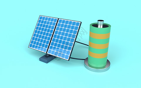 创意环保太阳能充电板高清图片