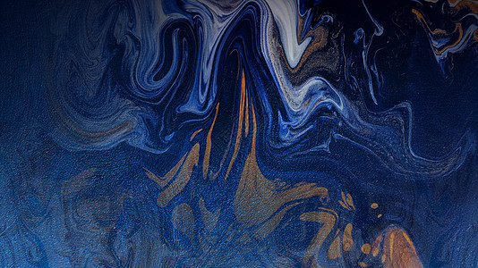 抽象油画蓝色抽象背景设计图片