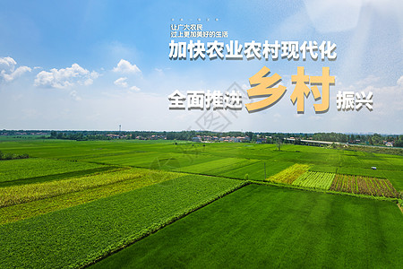 农村改革加速农业现代化设计图片