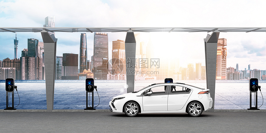 3D新能源停车场图片
