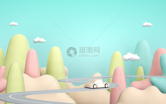 3d春天背景图片