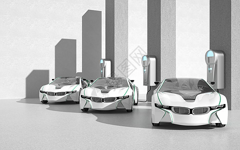 新能源汽车充电桩图片