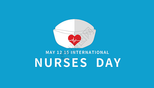 国际护士节海报背景图片