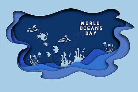 世界海洋日图片
