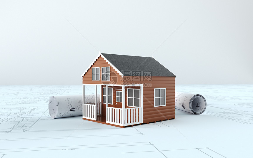 房产开发建筑模型图片