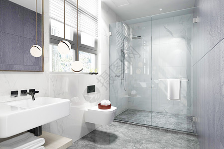 现代卫浴空间设计图片