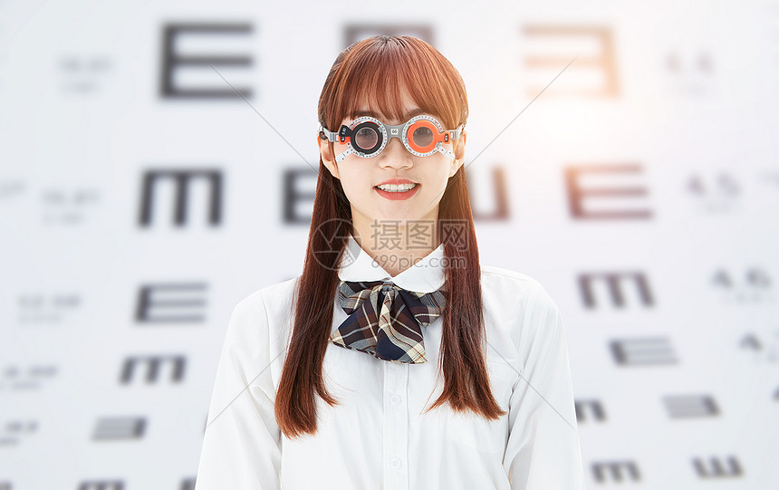视力检查图片素材-正版创意图片401926412-摄图网