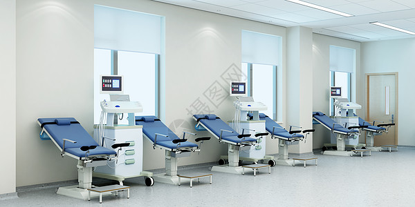 医疗康复医院康复室场景设计图片