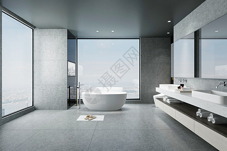 卫浴空间设计高清图片