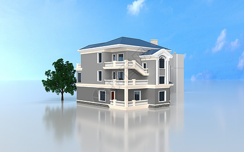 3d建筑房子模型图片