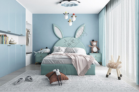 床可爱儿童房设计设计图片
