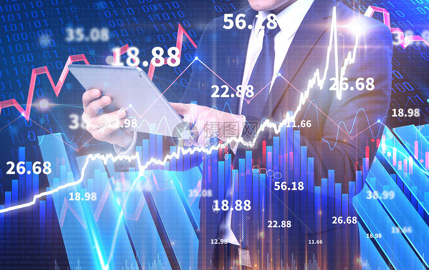 股市交易图片素材-正版创意图片401940648-摄图网
