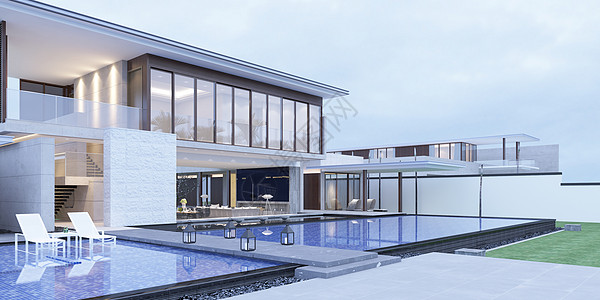 LOFT3D豪华别墅设计图片