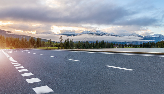 公路背景汽车风景高清图片