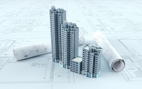 房地产建筑模型图片