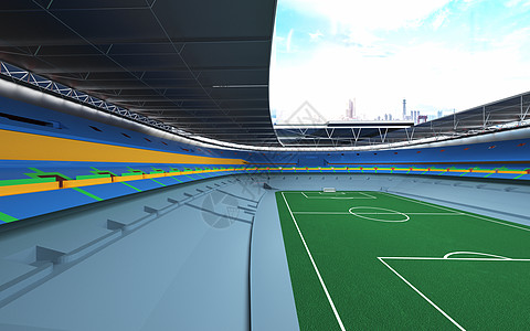 3D体育场建筑设计图片