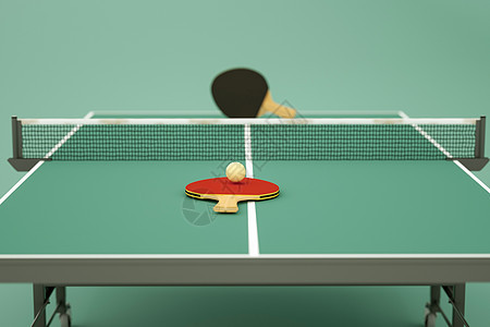 乒乓球竞技背景图片