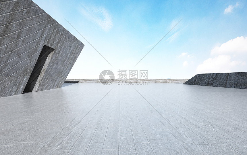 3D建筑空间图片