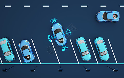 自动泊车3D泊车高清图片