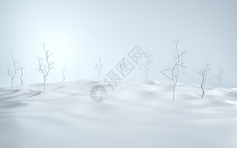 3d冬天雪景图片