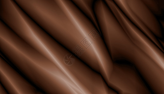 巧克力漩涡咖色丝绸背景设计图片