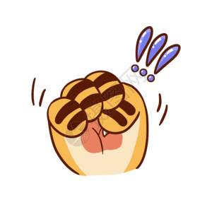 糖分检测疫情虎爪防疫表情包gif动图高清图片