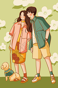 打羽毛球摆拍插画_打羽毛球摆拍卡通_打羽毛球摆拍插图_手绘_板绘_摄