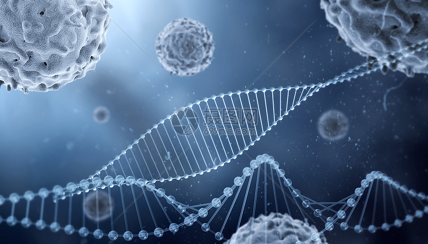 生物基因医疗概念图图片