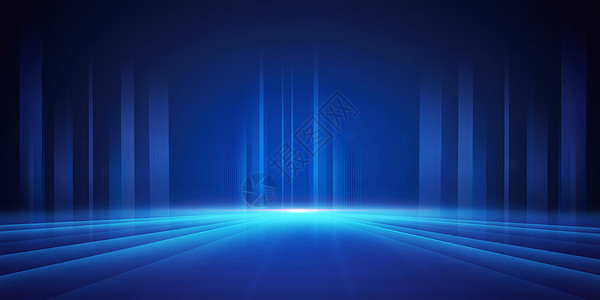 蓝色科技感商务背景大气蓝色商务背景设计图片