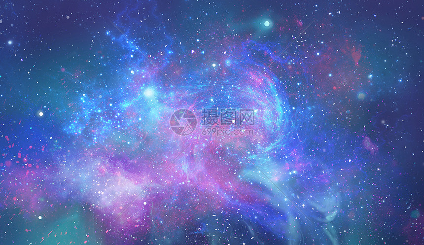 梦幻星空背景图片