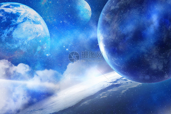 宇宙星球背景图片