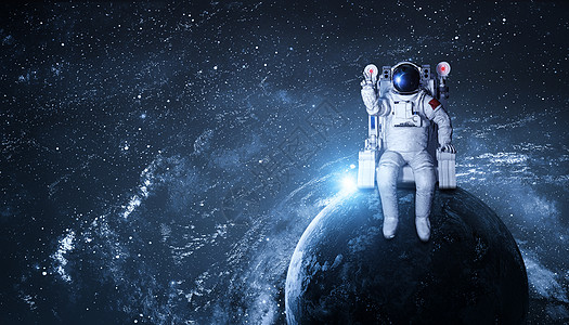 神州专车星球上的宇航员设计图片