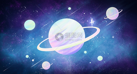 浩瀚无垠宇宙星空图片