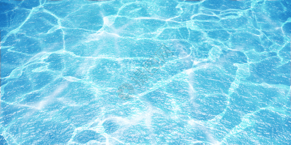 游泳池水面动感水花背景GIF高清图片