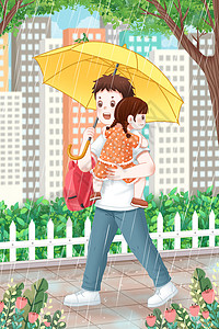 多种雨图片