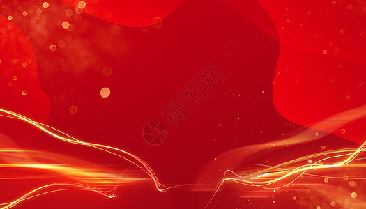大气光线红色商务背景背景图片