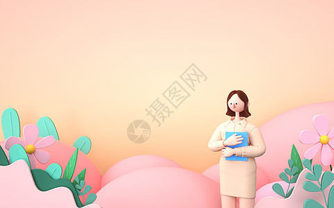 c4d女教师图片