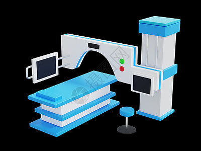 3D医疗机器器诊断疾病核磁检测仪图片