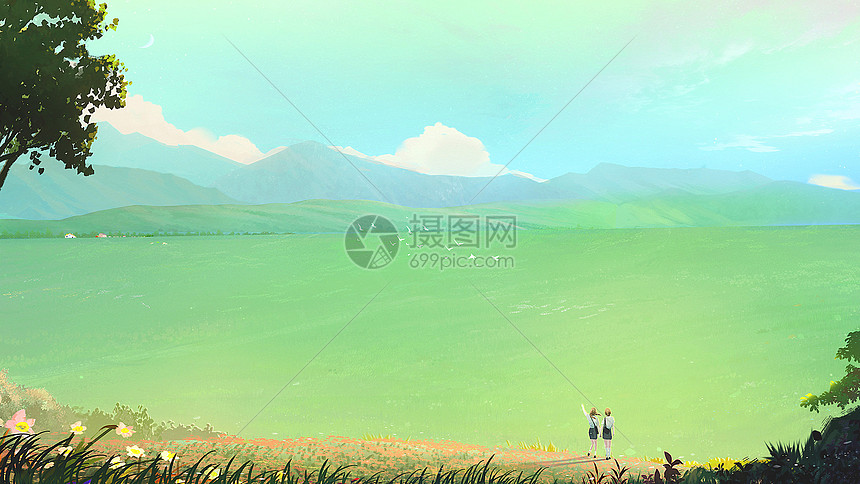 回忆美好时光插画图片下载-正版图片402187761-摄图网