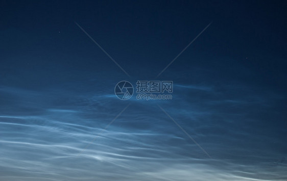 在微弱的恒星背景下西德夜空图片