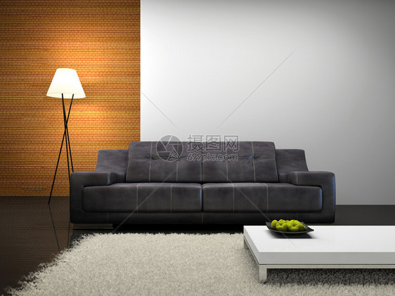 沙发3D翻接的现代图片