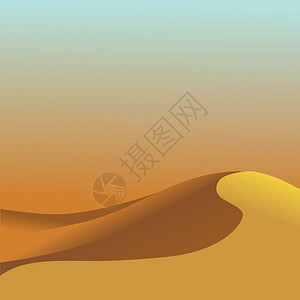 撒哈拉沙漠沙丘图片
