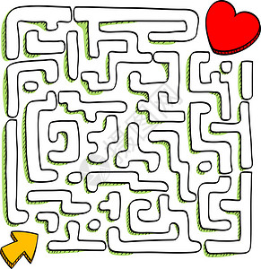 城市迷宫背景图片