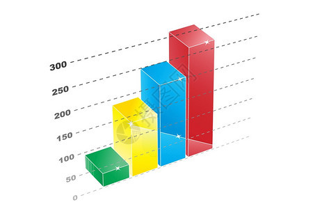 统计数据图表矢量图插图片