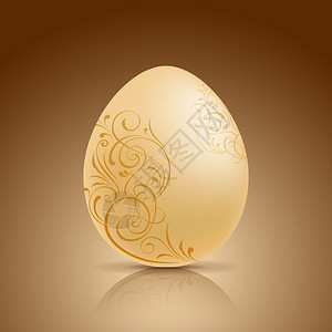 快乐的东方蛋配有泰海绘画花粉装饰品图片