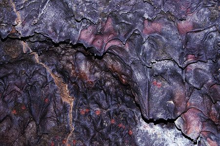 熔岩背景由墙壁的特写镜头制成图片