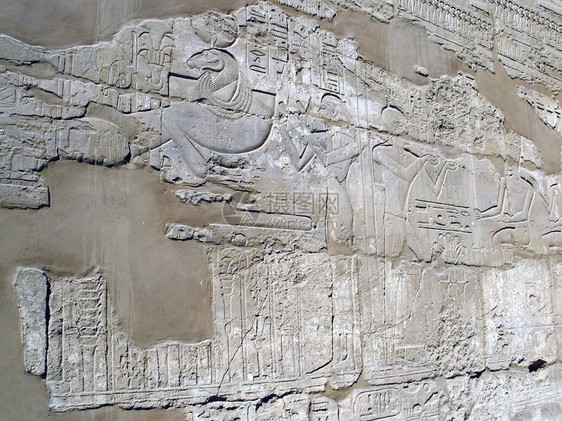 埃及的卡纳克古埃及神庙图片
