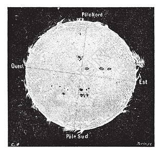 用旧雕刻的太阳古老图图片
